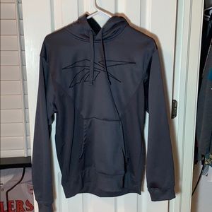 Reebok hoodie gray barely worn size small